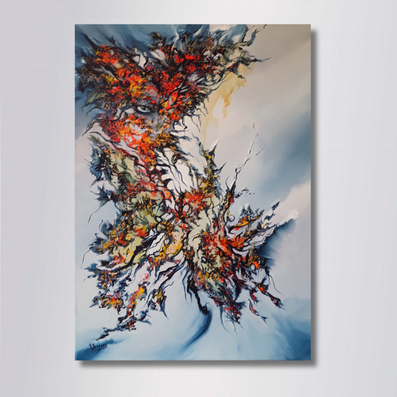 BHRAMA oeuvre unique et originale de Virginie Segers