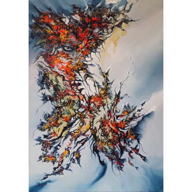 BHRAMA oeuvre unique et originale de Virginie Segers