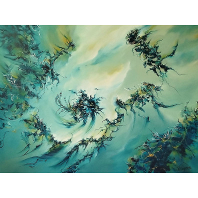 SILASYA oeuvre unique et originale de Virginie Segers