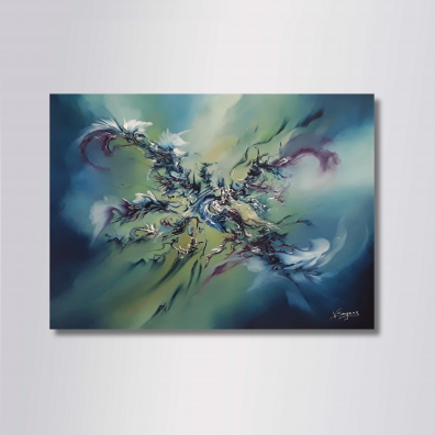 SAKYALA oeuvre unique et originale de Virginie Segers