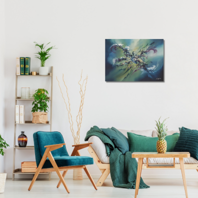 SAKYALA oeuvre unique et originale de Virginie Segers