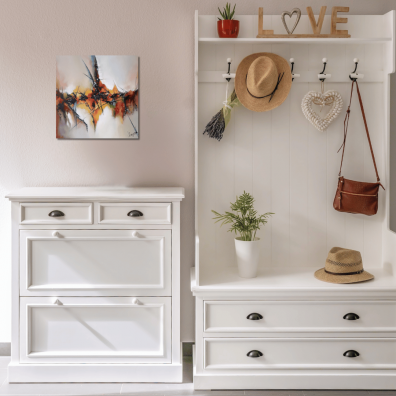 MIANA – Peinture abstraite contemporaine 30X30 – Virginie Segers