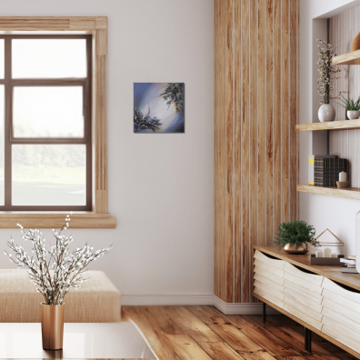 SELIONE – Peinture abstraite contemporaine 30X30 – Virginie Segers