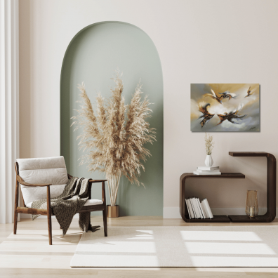 VAIRA- 55X38- peinture abstraite originale | Virginie Segers